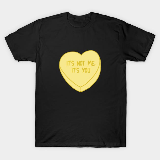 It's Not Me It's You T-Shirt by lulubee